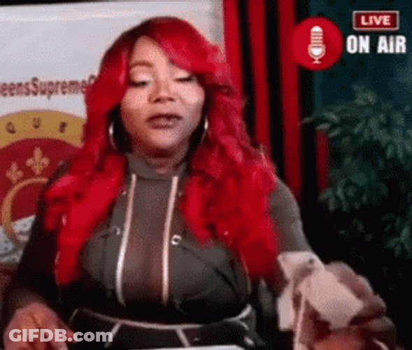Red Haired Woman Allegedly Sign GIF