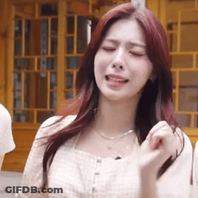 Red-Haired Woman Crying GIF