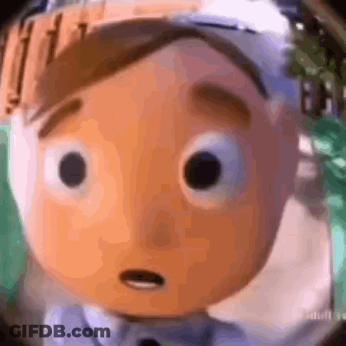 Red-Haired Woman In Red Sweater Making Face GIF