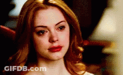 Red-Haired Woman Sad Look GIF