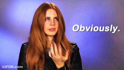 Red-Haired Woman Says Obviously GIF