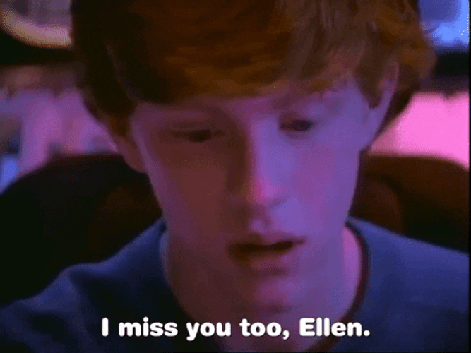 Red Head Man Miss You Too Ellen GIF