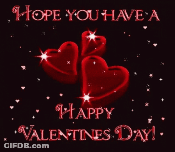 Red Heart Animated Valentines Day GIF