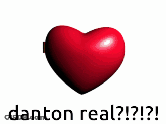 Red Heart Danton Real GIF