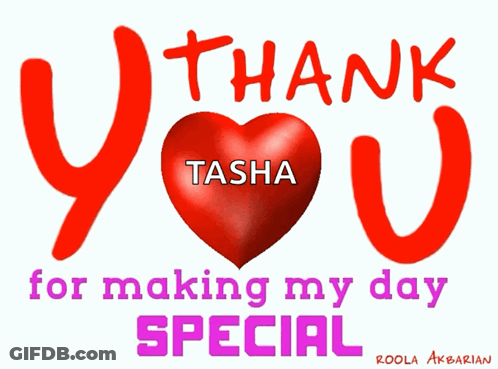 Red Heart With Tasha GIF