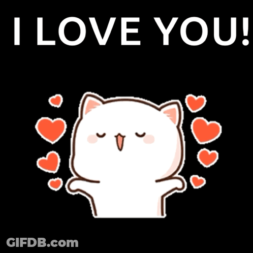 Red Heart With Woman Saying Hi I Love Axle GIF