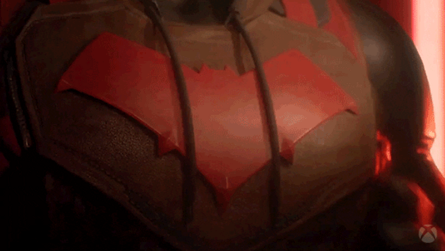Red Hood Fist Pump Close Up GIF