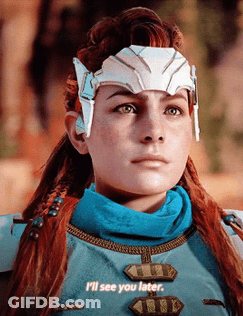 Red Horizon Zero Dawn GIF