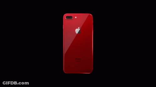 Red IPhone Back GIF