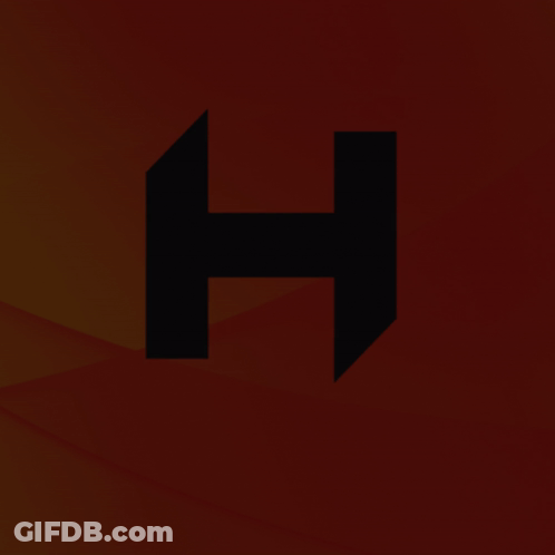Red Letter H GIF