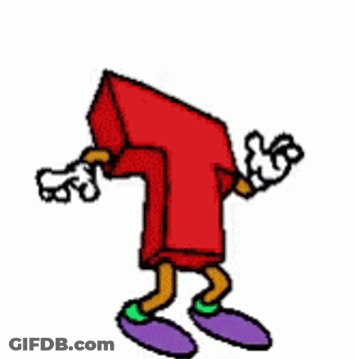 Red Letter T Dancing GIF
