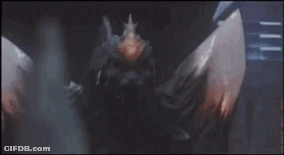 Red Lightning Dragon Fight GIF