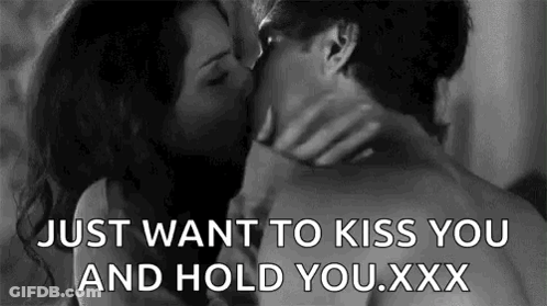 Red Lips Show Me You Worth Kisses GIF