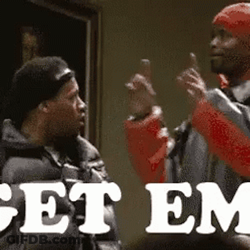 Red Man Get Em GIF