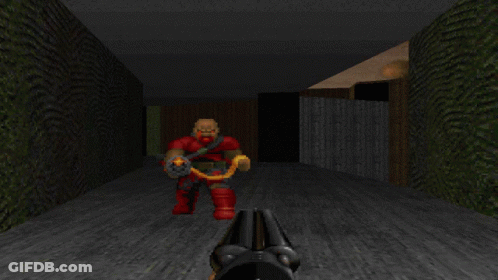 Red Monster In Video Game GIF