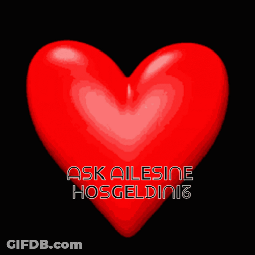Red Moving Heart Beats Fast GIF
