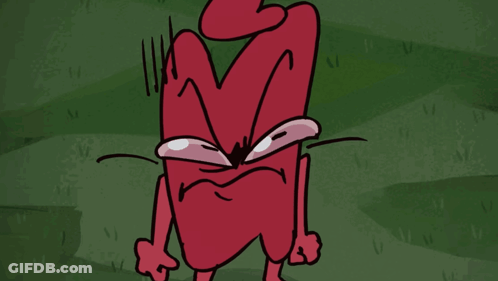 Red Object With Number 20 On Face GIF