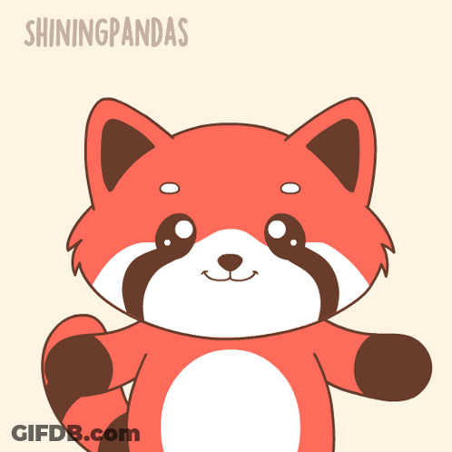 Red Panda Saying I Love You GIF