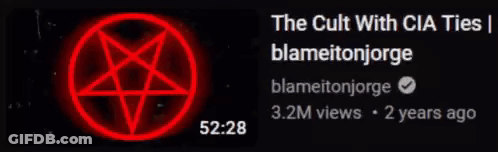 Red Pentagram The Cult With CIA Ties GIF