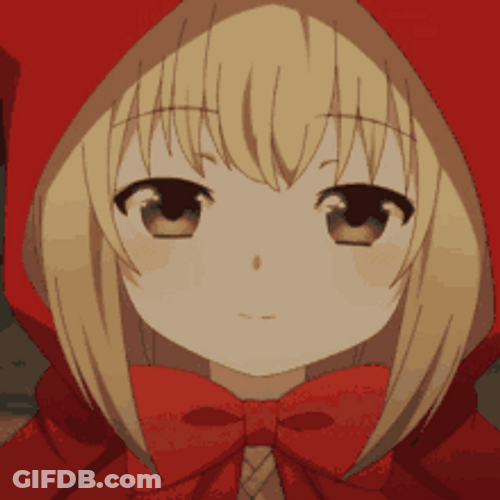 Red Riding Hood Yuzu Konohana Kitan Anime GIF