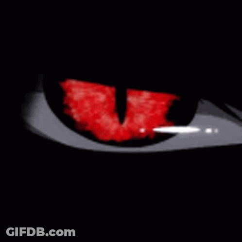 Red Robot Eye Close-Up GIF