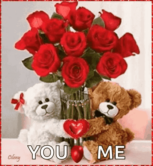 Red Roses For You And Me GIF
