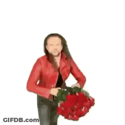 Red Roses On Tree GIF