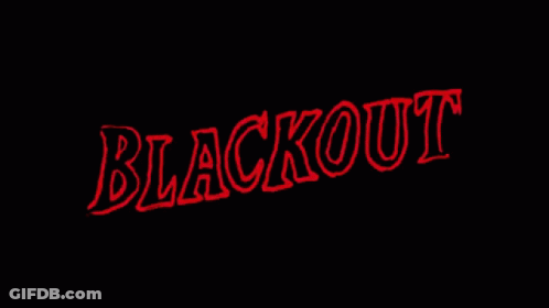 Red Scribble Saying I On Black Background GIF