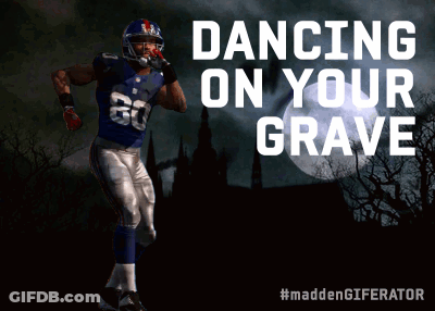 Red Shirt Man Terrified0 Dancing On Your Grave GIF