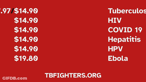 Red Sign Saying Time For HIV COVID-19 Hepatitis HPV Ebola GIF