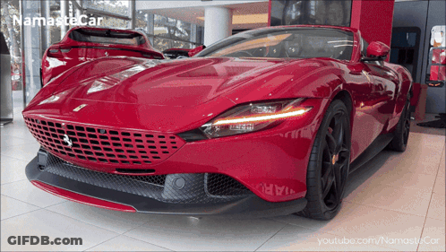 Red Sports Car GIF