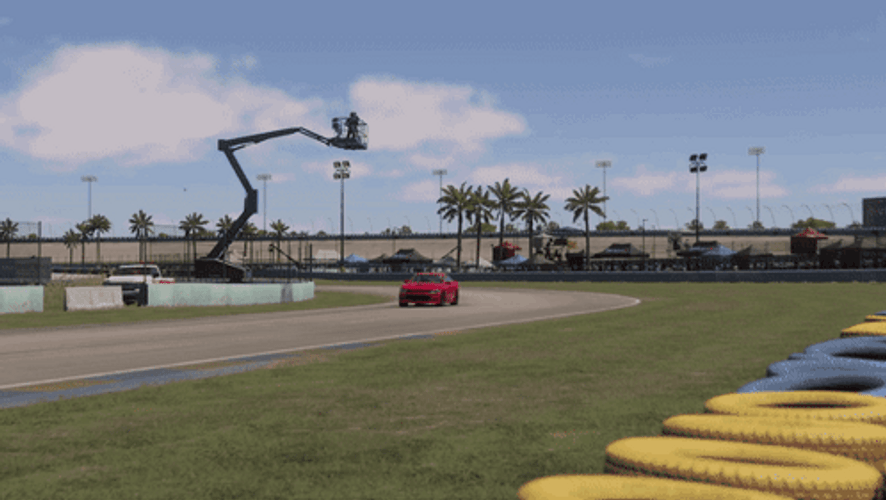Red Srt Car Race GIF