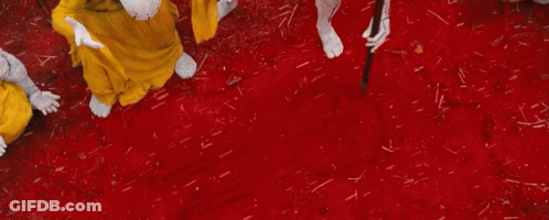 Red Star Trek Ship Flying GIF