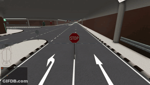 Red Stop Sign GIF