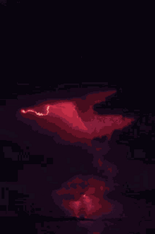 Red Storm Surge In GIF