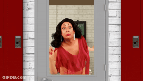 Red Suit Tie Man With Man Shorts Picture GIF