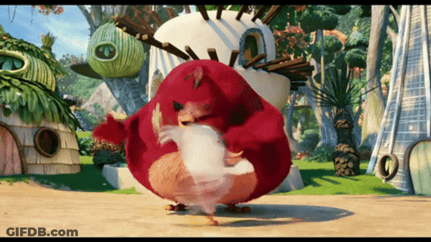 Red Swirl Matilda Rapidly GIF