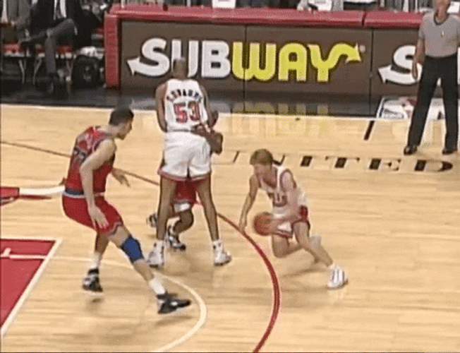 Red Team Player Broken Ankles GIF