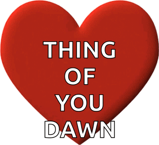 Red Thing Of You Dawn GIF