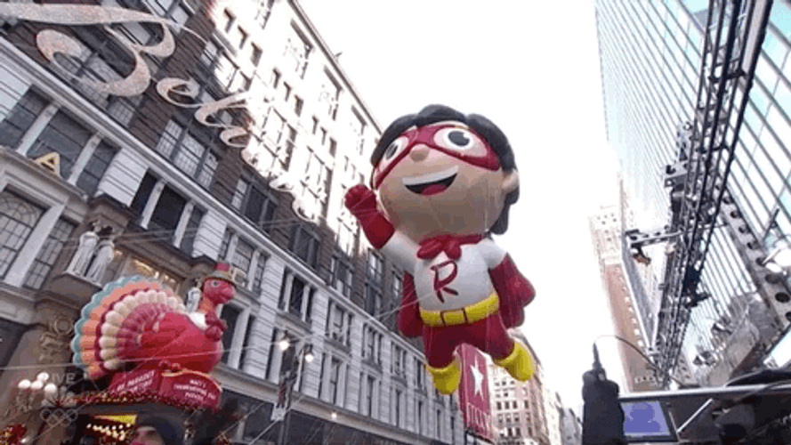 Red Titan Balloon GIF
