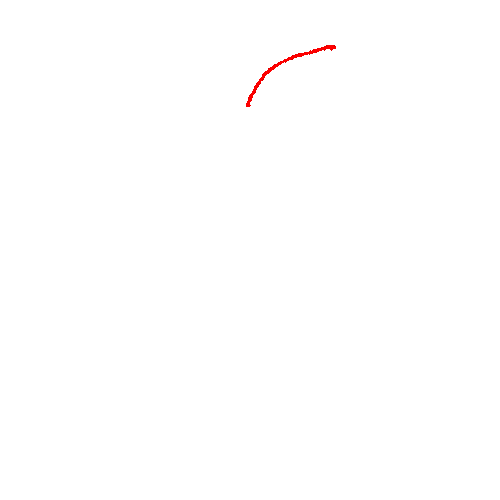 Red Transparent Heart Sticker Scribble Sketch GIF