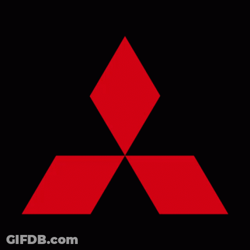 Red Triangle With White Outline GIF