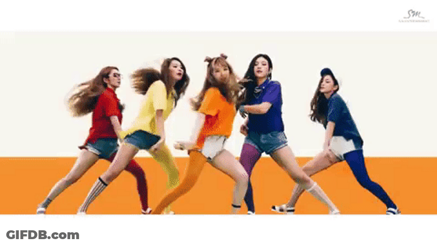 Red Velvet Dance Rehearsal GIF