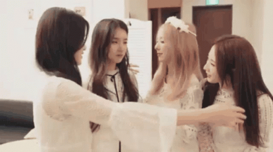 Red Velvet Group Hug GIF