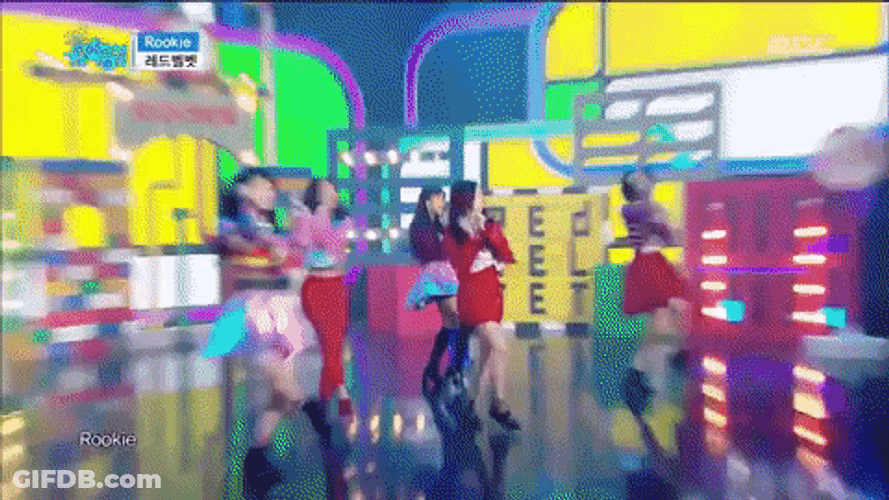 Red Velvet Perform On Stage GIF
