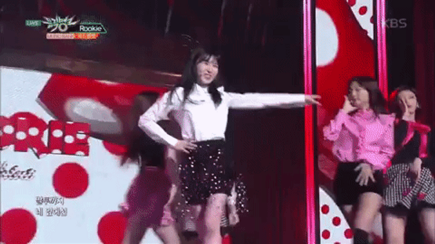 Red Velvet Polka Dots GIF