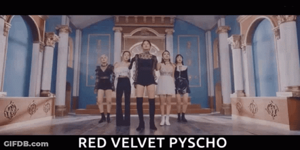 Red Velvet Psycho Iconic Dance Move GIF
