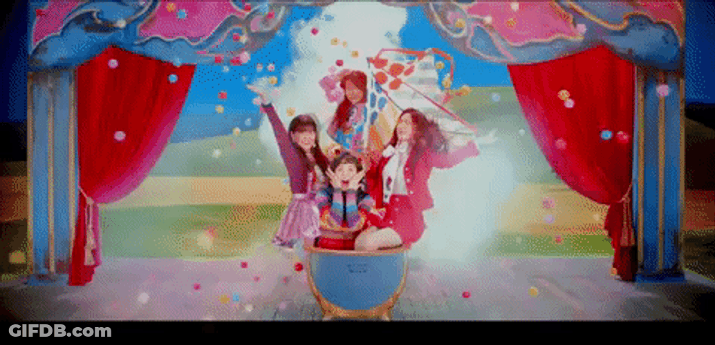 Red Velvet Riding Boat GIF