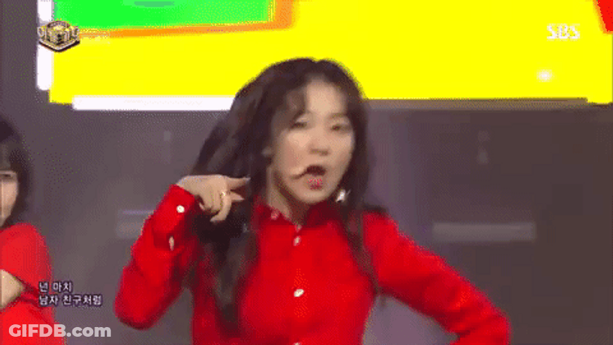 Red Velvet Seulgi Bouncing GIF
