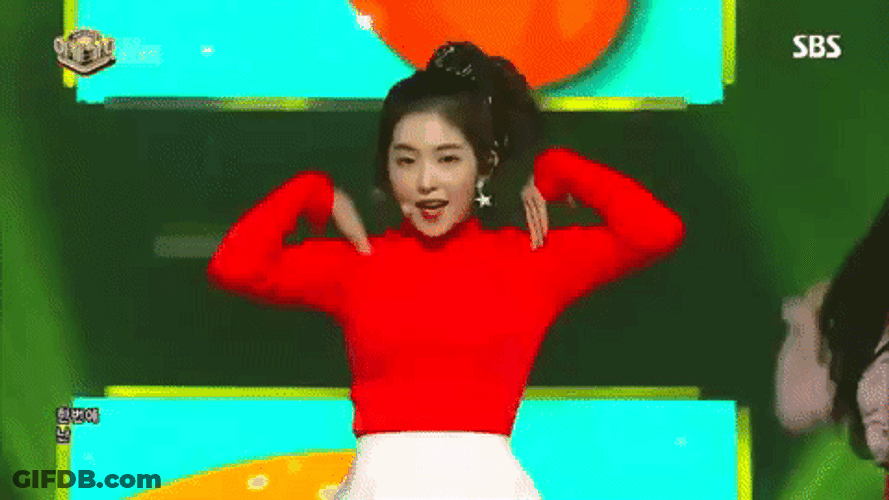 Red Velvet Seulgi Hand Movements GIF
